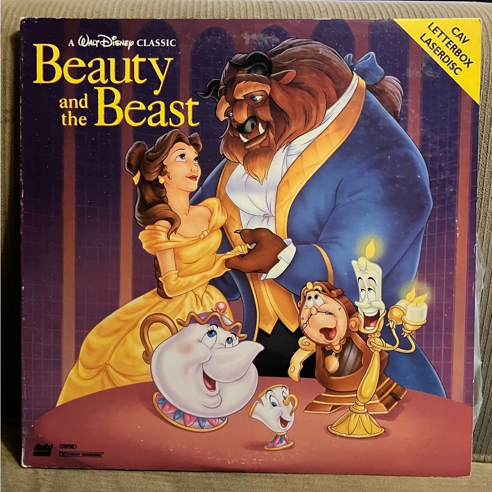 Disney Beauty and the Beast Classic with Red and Blue Accents